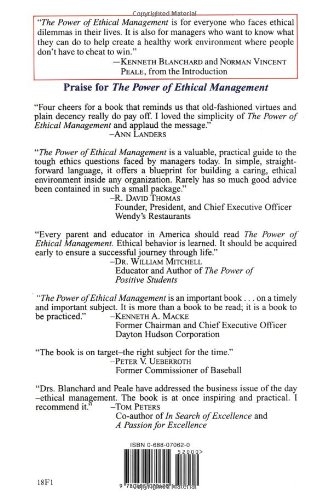 The Power of Ethical Management