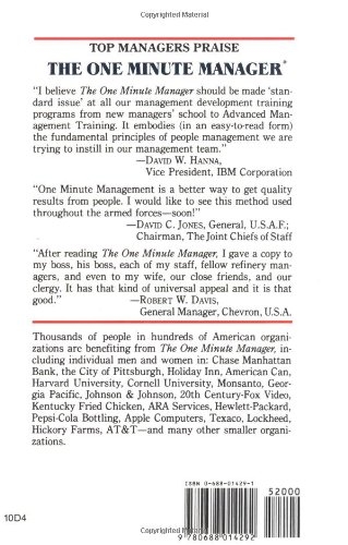 The One Minute Manager
