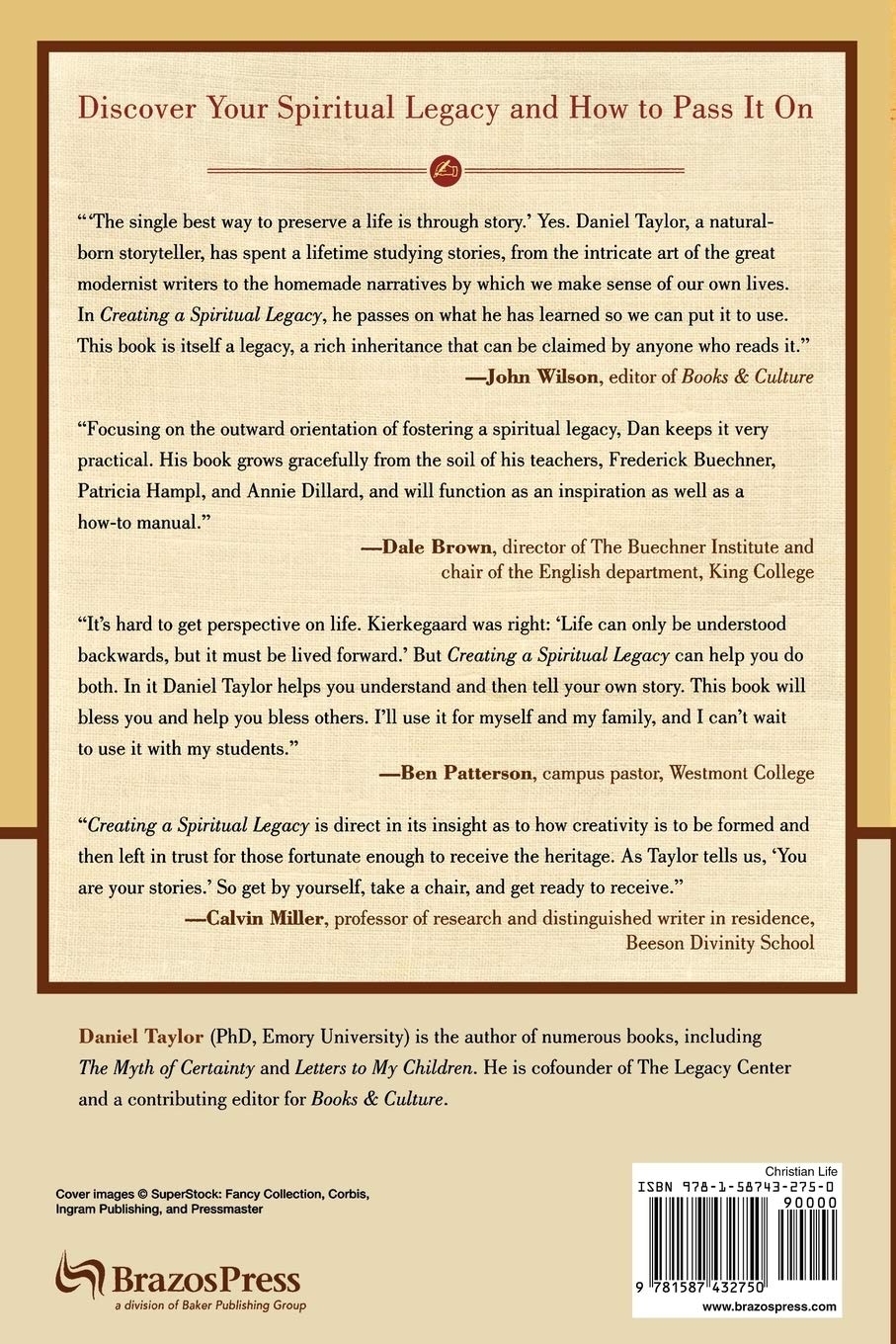 Creating a Spiritual Legacy: How to Share Your Stories, Values, and Wisdom