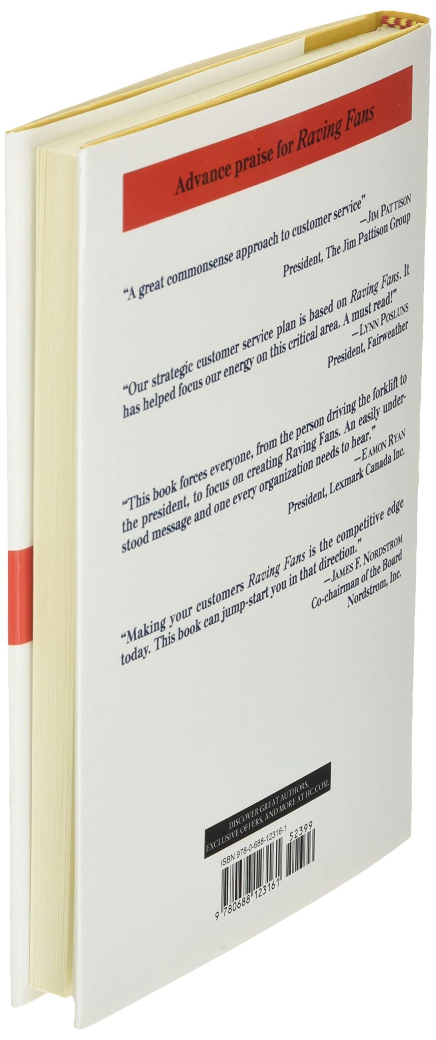Raving Fans: A Revolutionary Approach To Customer Service
