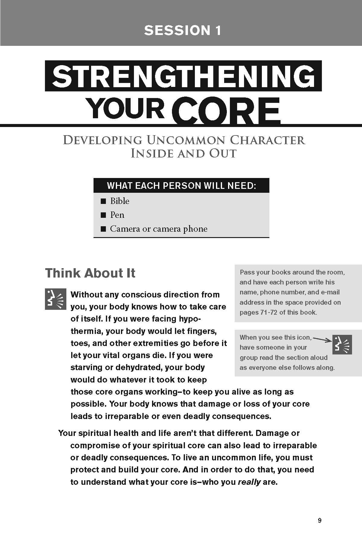 Dare to Be Uncommon: Men's Bible Study