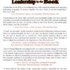 Leadership by the Book: Tools to Transform Your Workplace