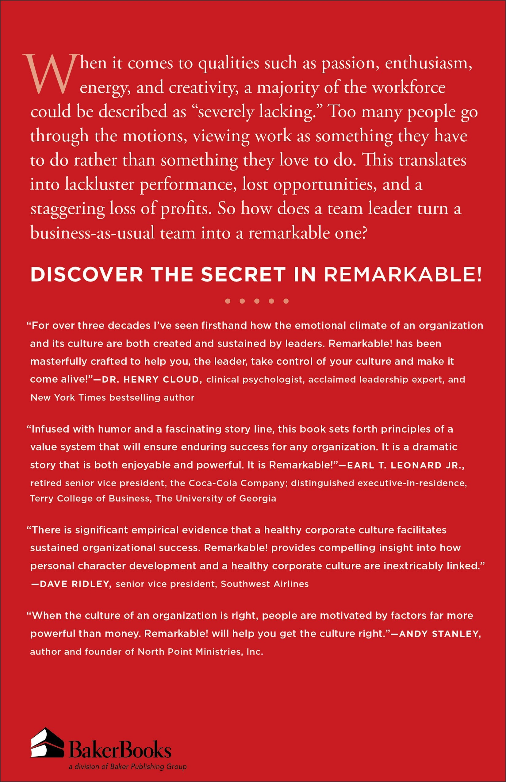 Remarkable!: Maximizing Results through Value Creation